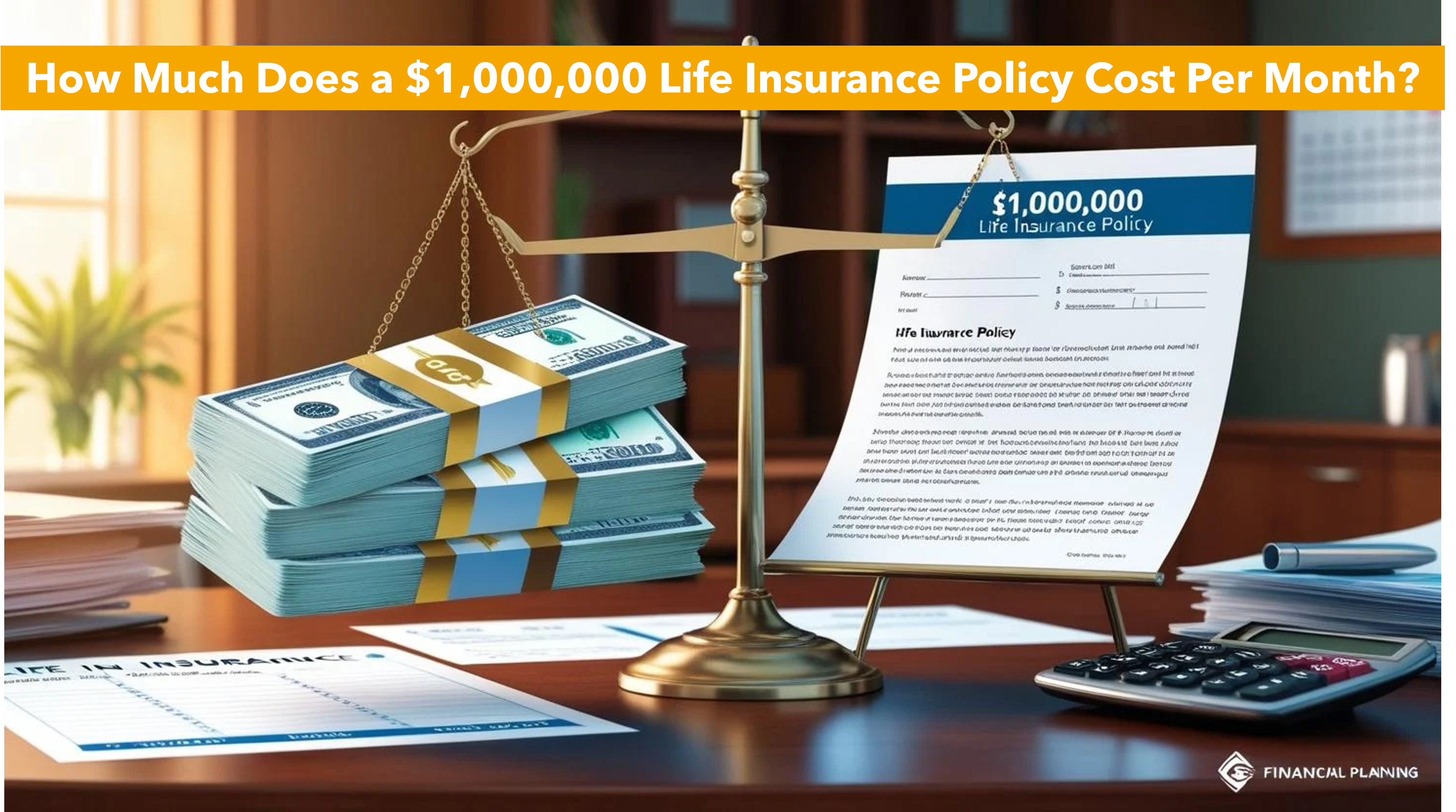 How Much Does a $1,000,000 Life Insurance Policy Cost Per Month?